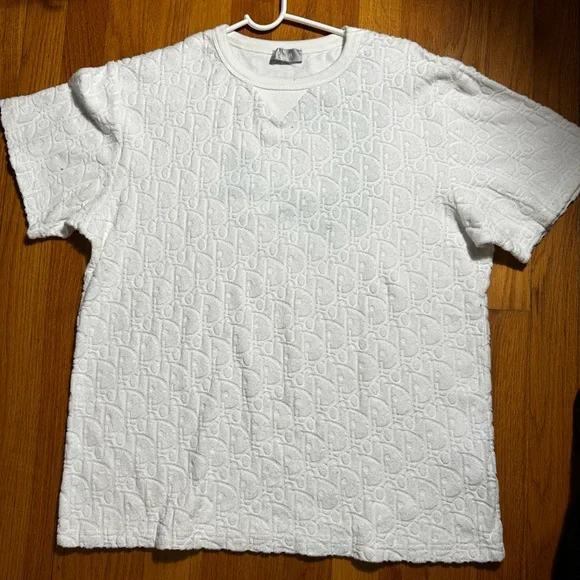 COPY COPY Dior Oblique Towel T-Shirt